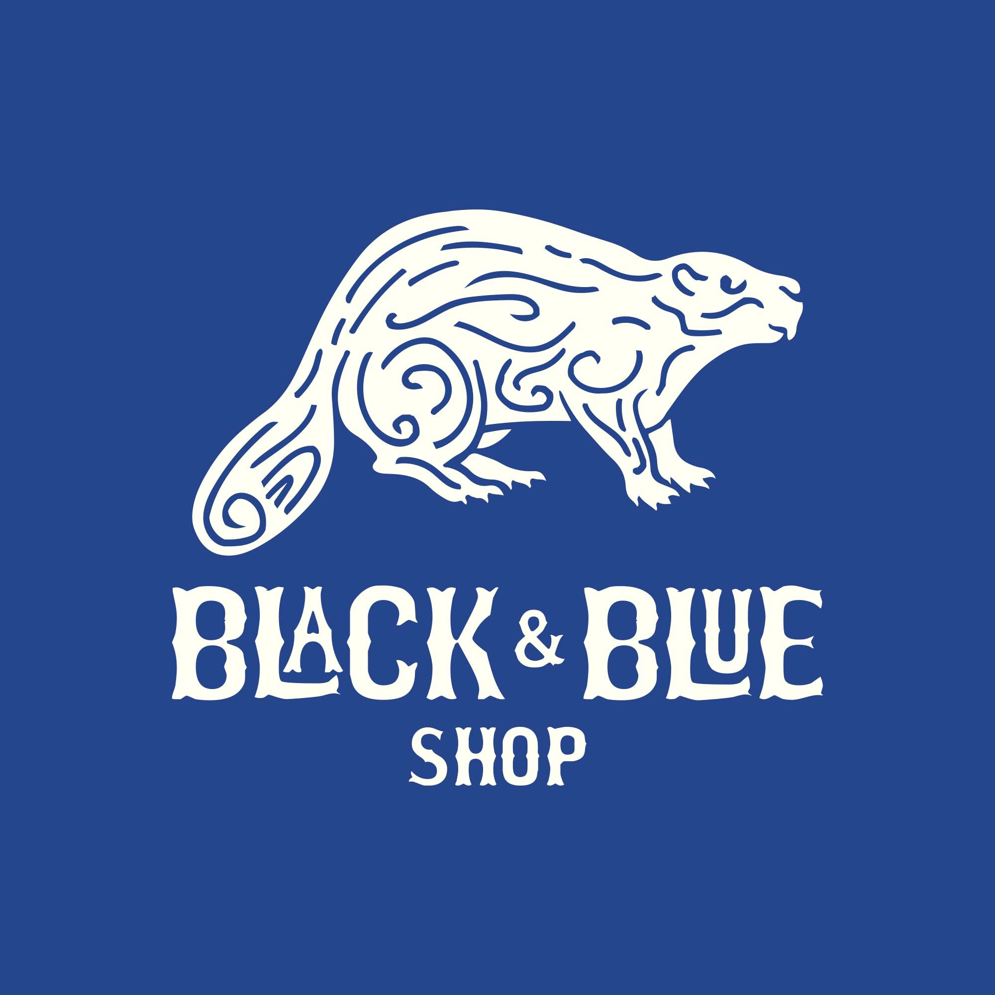 Black & Blue Shop - Logo