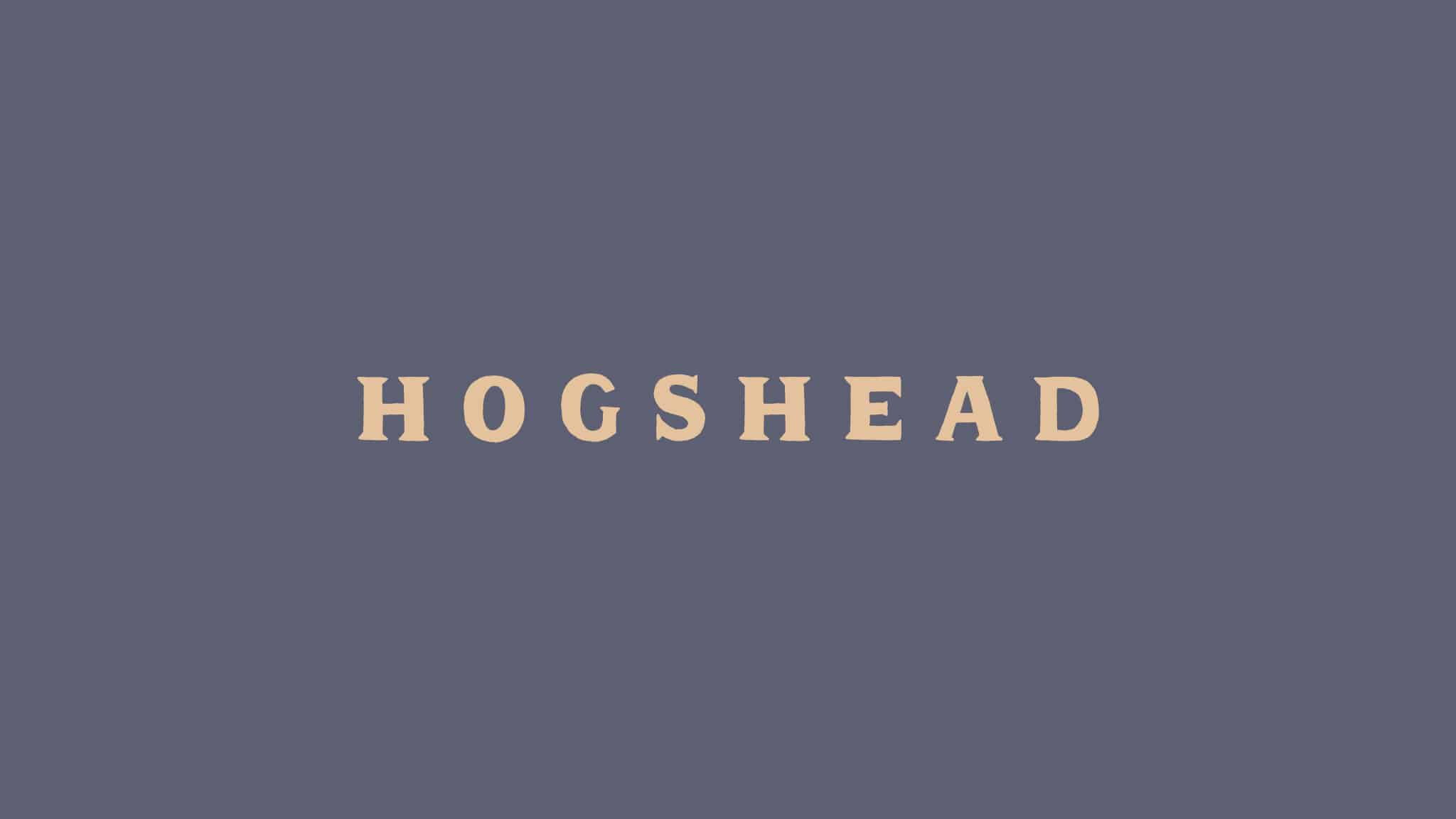 Hogshead - Typografie