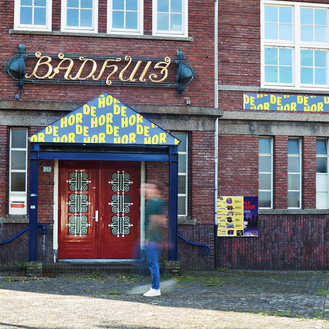 De Horde - Badhuis - stickers