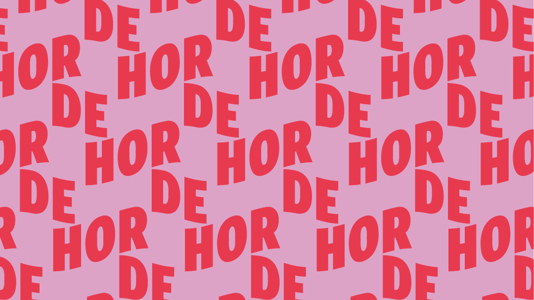 De Horde - patroon rood